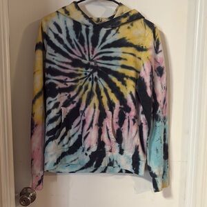 No Boundaries Tie-Dye Hoodie - Multicolor